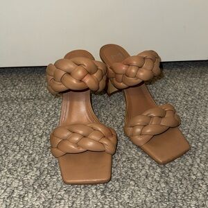 Marc Fischer Braided Tan Women's Sandals